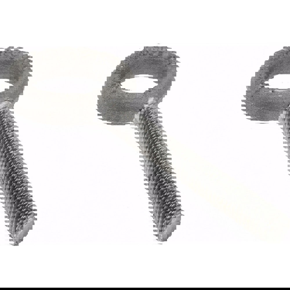 Fixed Lifting Eye Bolt: Without Shoulder, 1,400 lb Capacity, 3/8-16 Thread, Grade C-1035 Forged Steel